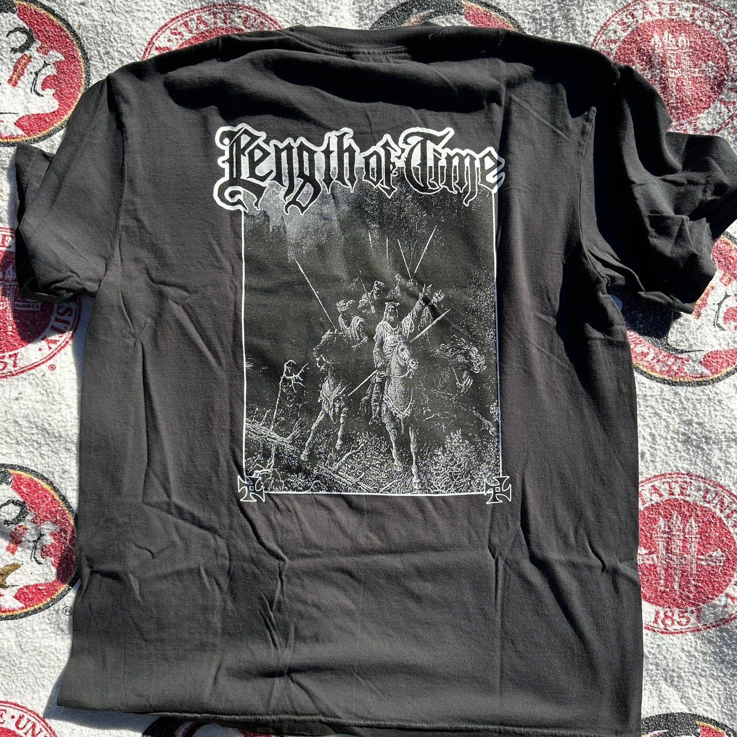 Length of time shirt